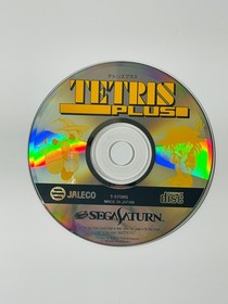 Tetris Plus Sega Saturn Japan 1996 NTSC Japanese Import Game w/ Manual Tested