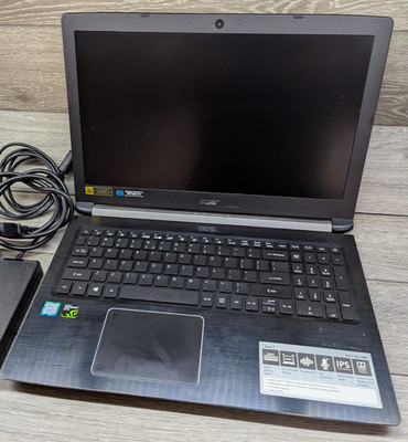 Acer Aspire 7 Laptop A715-72G i7-8750H @ 2,2GHz 16GB 240GB SSD+1TB HDD mit Netzteil