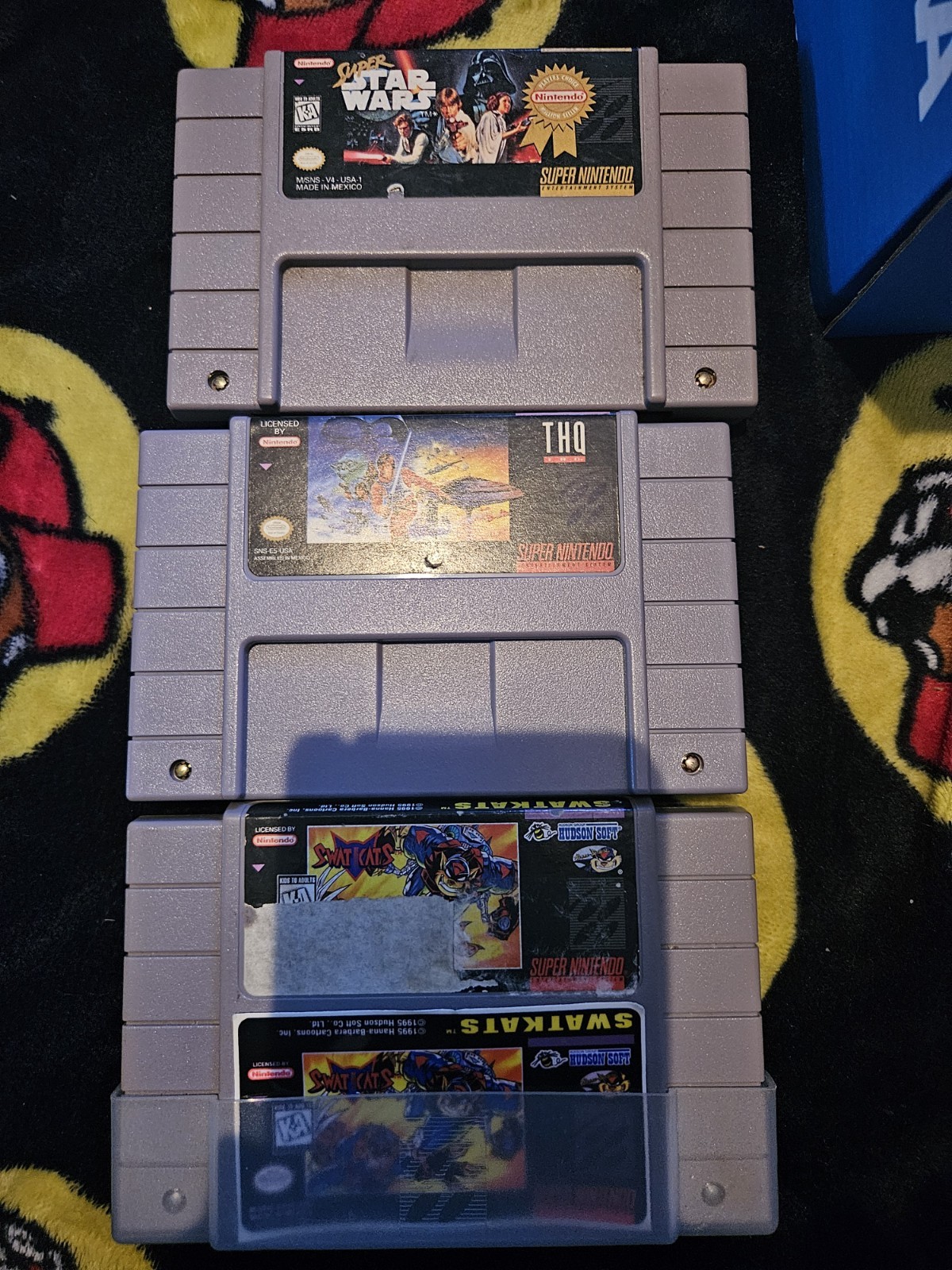 SWAT Kats: The Radical Squadron Cartridge SNES Super Nintendo Authentic 1996