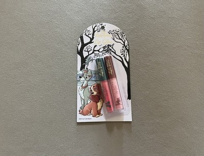 Set Of TWO Disney Lady & The Tramp Lip Glosses~Light Pink & Dark Pink, Brand New