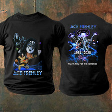 Ace Frehley Tribute Shirt - Thanks You For The Memories 1951  2025 Shirt  