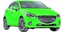 Stoßstange Kappe vorne für Abschlepphacken für Mazda 2 ab Baujahr 2015