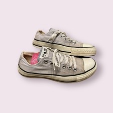 Vtg 80s 90s Converse All Star Low Tops Blue Made in USA Chuck Taylor Women  s 5