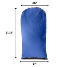 Original Lawn Tractor Leaf Bag, 54 Cu Ft. Capacity with 120" Opening for 2-Bag M