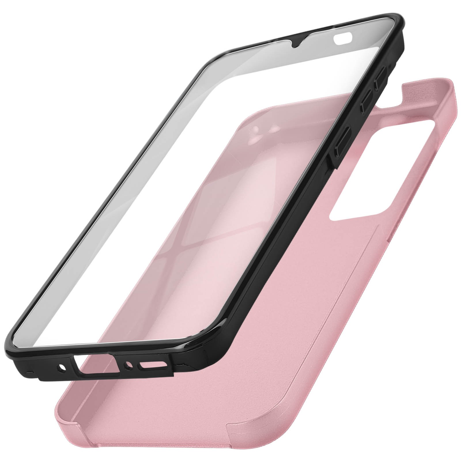 Coque 360 Galaxy A35 housse de protection gel souple transparente 5G