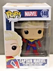 FUNKO POP MARVEL SERIES #148 CAPTAIN MARVEL MINT IN BOX &