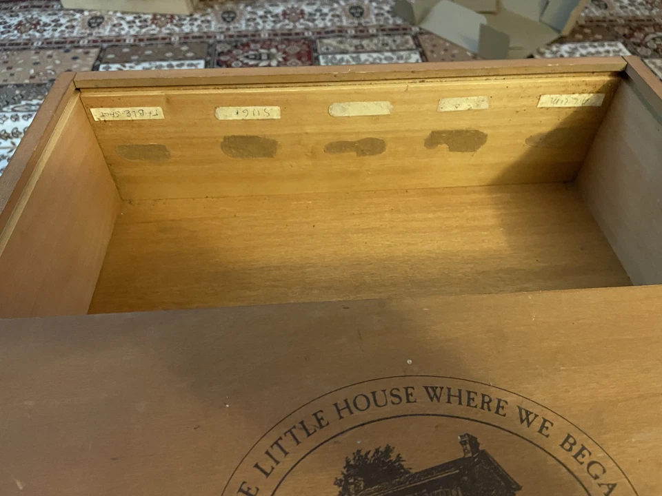 Vintage H.J. Caja de madera Heinz La casita donde empezamos 1869-1981 Foto 3 de 4