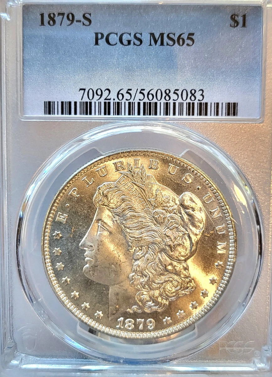 1879 Year Grade MS 65 Morgan Dollars (1878-1921) for sale | eBay