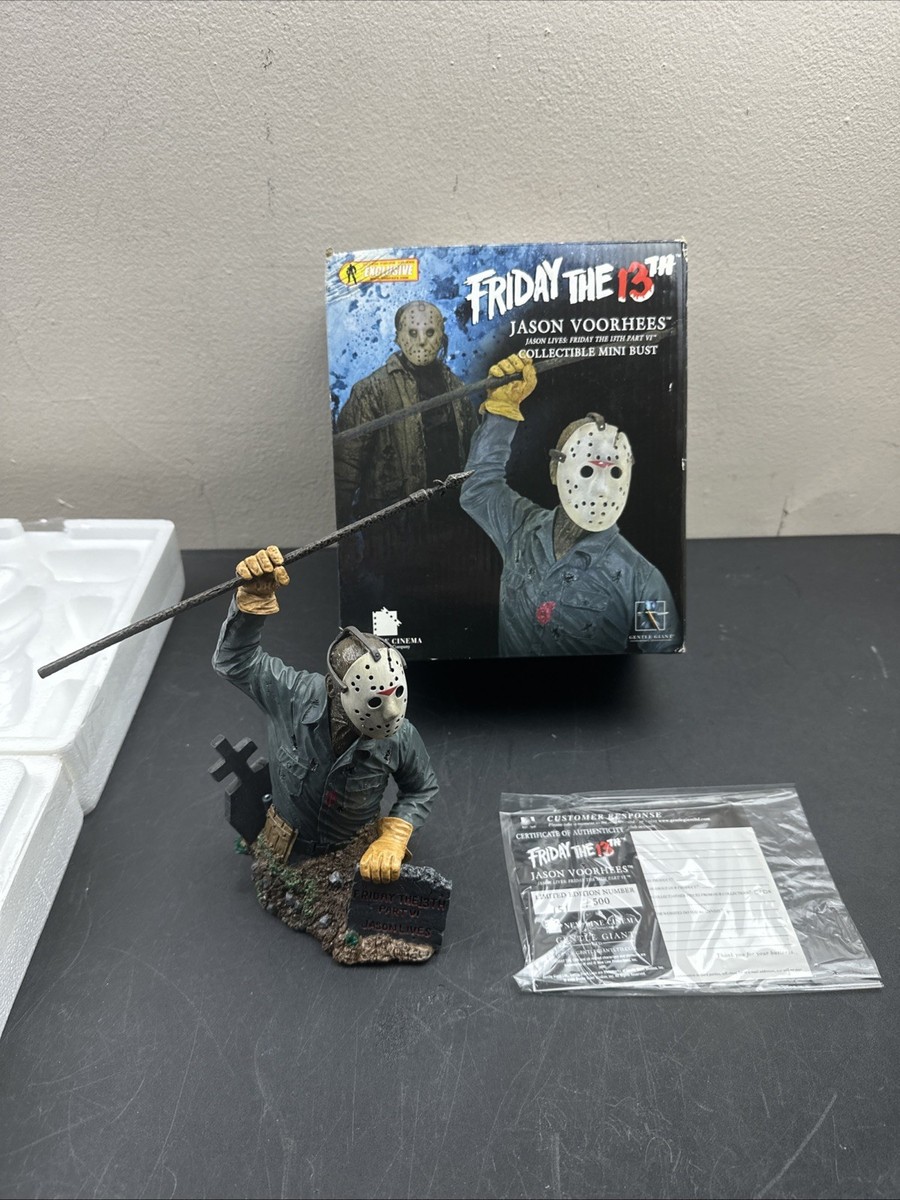 【Man シングル 全形態 1th〜13th 】 まとめ売り Gentle Giant Friday The 13th Jason Voorhees Collectible Mini Bust