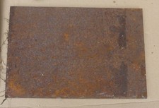 alte Arbeitsplatte 🌺 Platte eckig ca 4 kg 🌺 RICHTPLATTE Eisen 🐰 Anreißplatte,