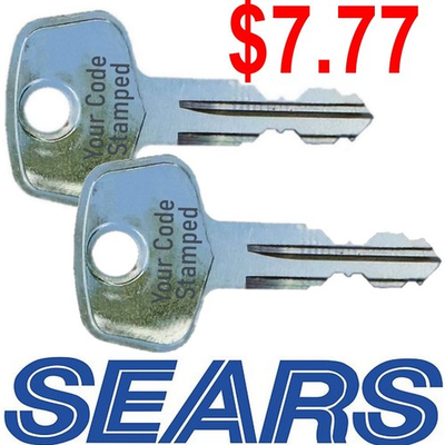 #ad #ad SEARS Replacement Key Roof Rack X Cargo Karrite Ski Carrier Skyline Sportrack XL $7.77