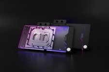 4090 Nickel/Plexi GPU block  backplate Master RTX EK-Quantum Vector  D-RGB
