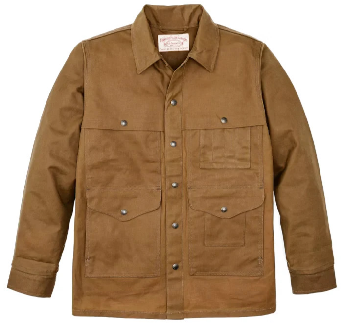 Filson Tin Cruiser - SIZE XS - NEW - 20271278 Dark Tan Khaki Cloth