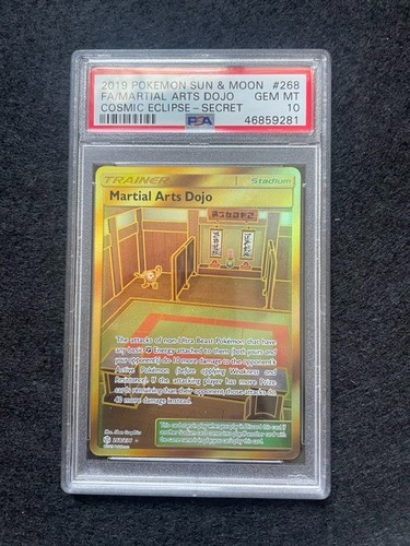 Martial Arts Dojo graded PSA 10 for sale on eBay