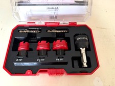 Diablo DHS06CFS 6-piece Metal Cutting Hole Saw Kit Carbide Teeth with Mandrel 
