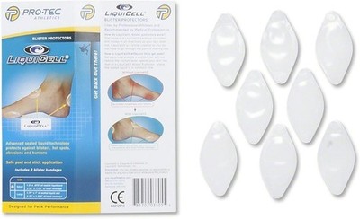Pro-Tec Athletics LiquiCell Blister Bands, Friction-Reducing Skin Protection to