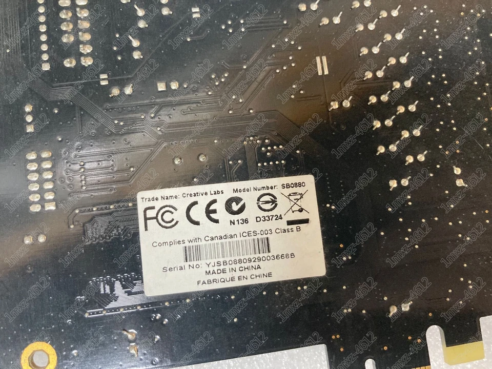 Creative Sound Blaster X-Fi Titanium PCI-E x1 Sound Card SB0880 4.7 average base - Bild 3 von 4