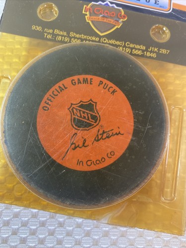 1893-1993 Stanley Cup Gioco ufficiale NHL Hockey Puck-NOS - Foto 6 di 7