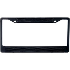 Premium Black Black Bling Crystal Diamond License Plate Frame For Car-truck