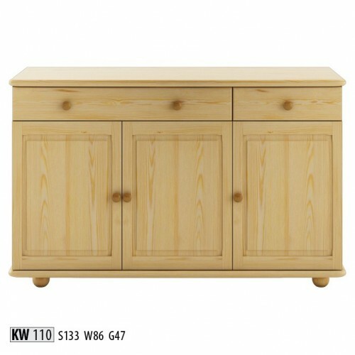 Massive Kommode Sideboard Schrank Echtholz Schränke Neu Anrichte Möbel Kommoden - Bild 1 von 2