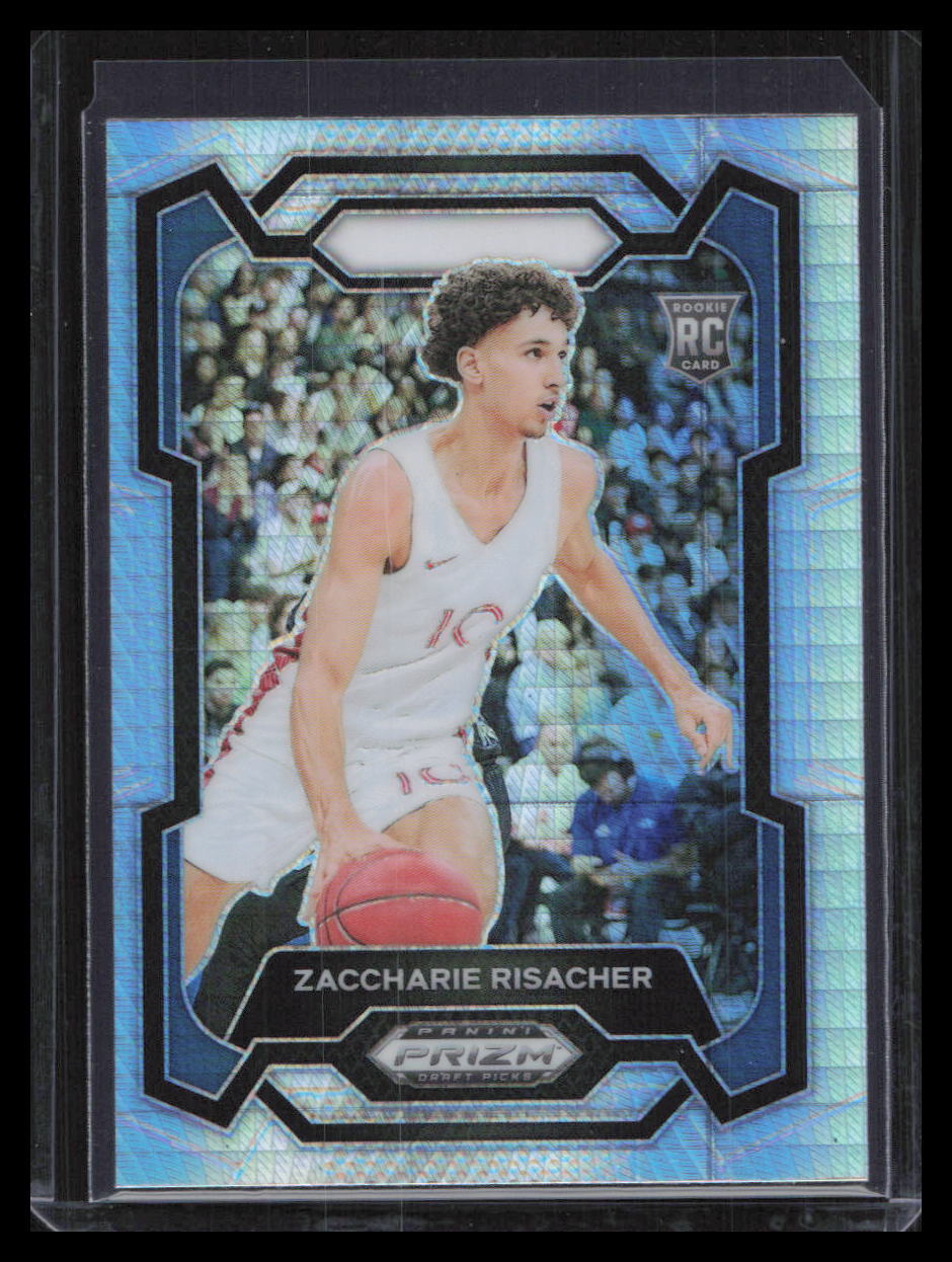 2024 Panini Prizm Draft Picks #69 Zaccharie Risacher Hyper Prizms