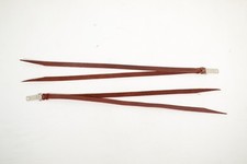 Saddle strings - Burgundy - 1/2" x 20" w/ Clip  Dee F185 