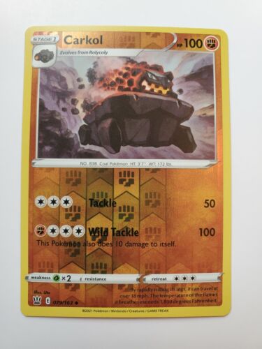 CARKOL 079/163 Battle Styles Pokemon 2021 Reverse Holo - NMT - Free S/H in US - Picture 1 of 1