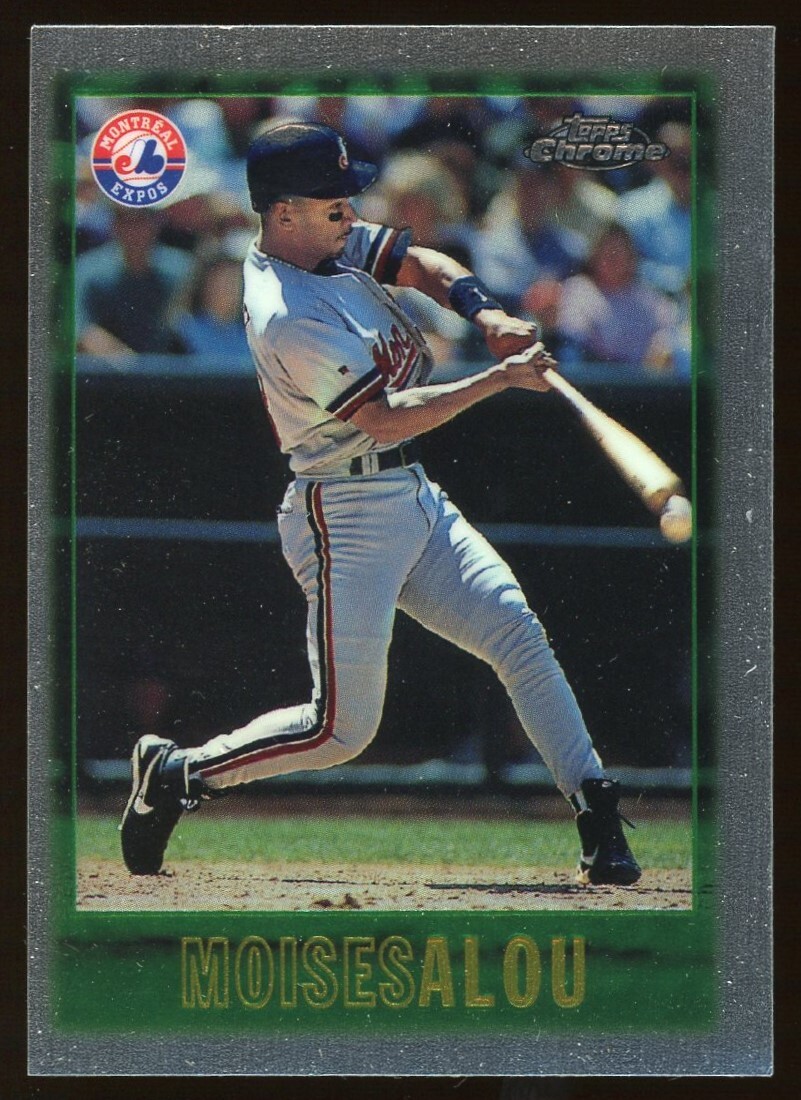 1997 Topps Chrome #161 Moises Alou