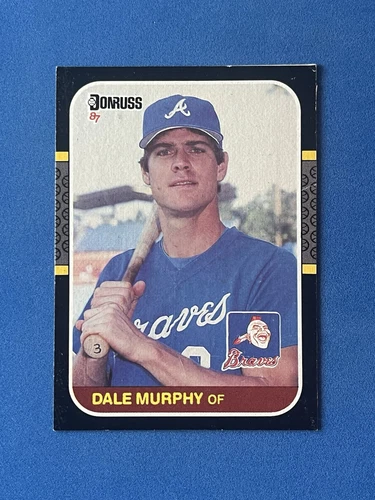 1987 Donruss Opening Day #40 Dale Murphy Baseball Card - Sharp