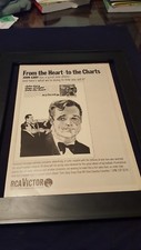 John Gary A Heart Filled With Song Rare Original Promo Poster Ad Framed!