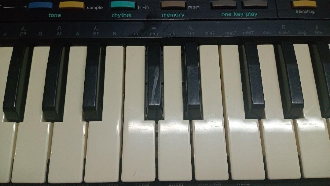 CASIO SK-1 Sampling Keyboard AC adapter included from Japan
