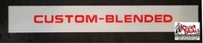 (SUNOC-16-PLEX) 24.5" X 3.5" SUNOCO PLEXIGLASS GAS PUMP AD PLATE GASOLINE