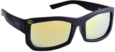 BATMAN CAPED CRUSADER Sunglasses Bat Signal 100% UV Shatter Resistant NWT  $13