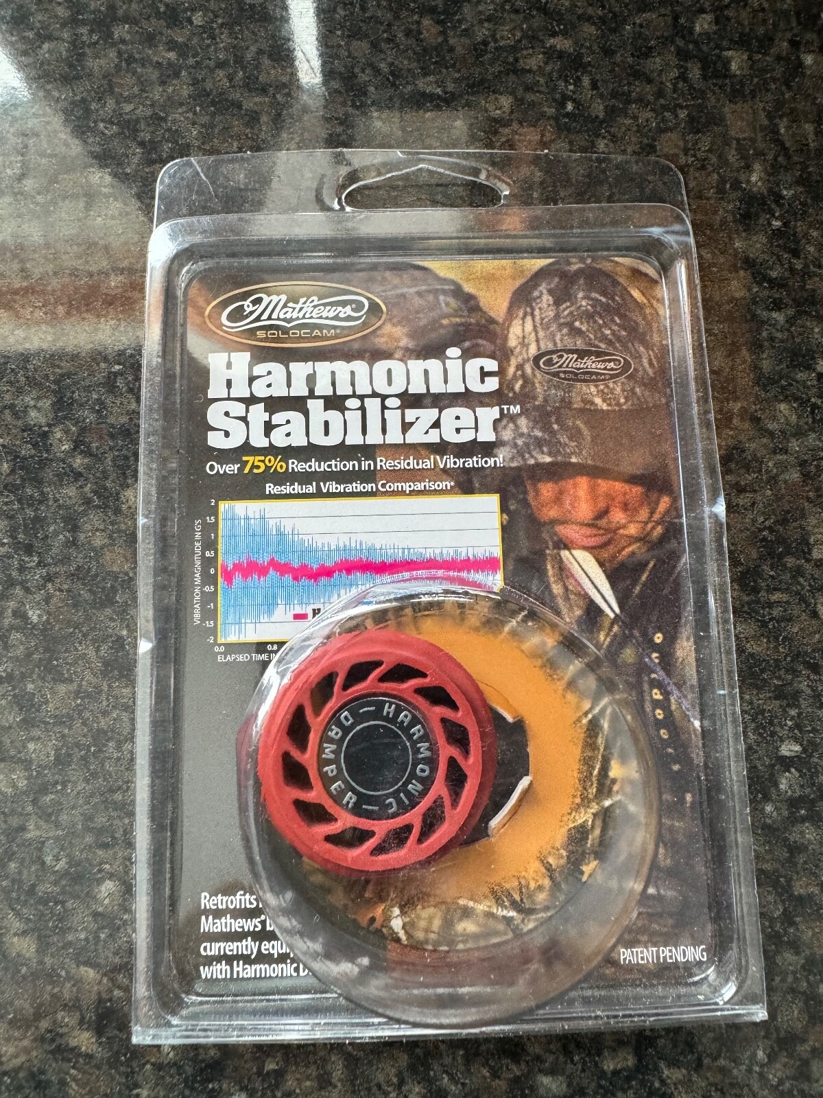 MATHEWS ARCHERY DAMPENERS COMPOUND HARMONIC STABILIZER DAMPENER BLK/RED