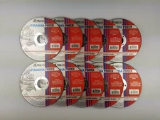 10 PCS NEW ATE PRO USA: PIRANHA POWER 4.5"x1/8"x7/8" ARBOR CUTOFF WHEEL 40150