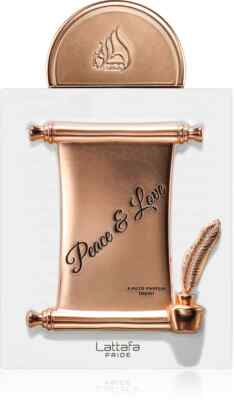 Lattafa Pride Peace & Love 3.4 oz / 100 ml Eau de Parfum | eBay
