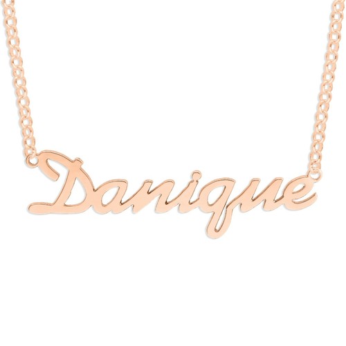 Personalised Sterling Silver Name 