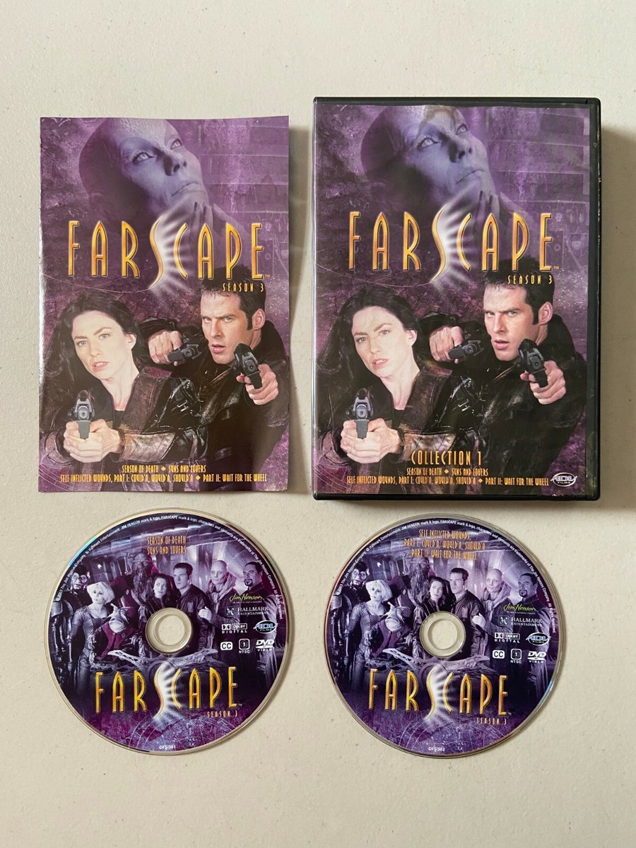 Farscape - Season 3 Complete Series (DVD, 10-Disc Set) Used