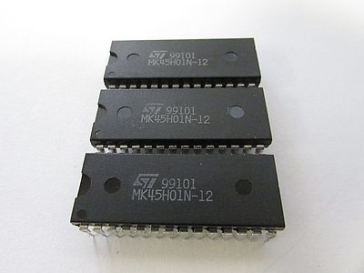 ST MICRO MK45H01N-12 IC 45H01 28Pin Integrated Circuit - Lot of 3 Pcs / TESTED 