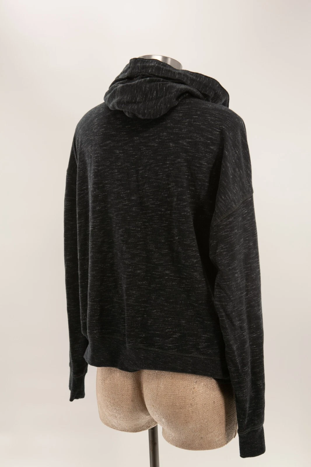 UNDERCOVER Felpa con cappuccio Victoria Secret L donna VS maglione nero usata