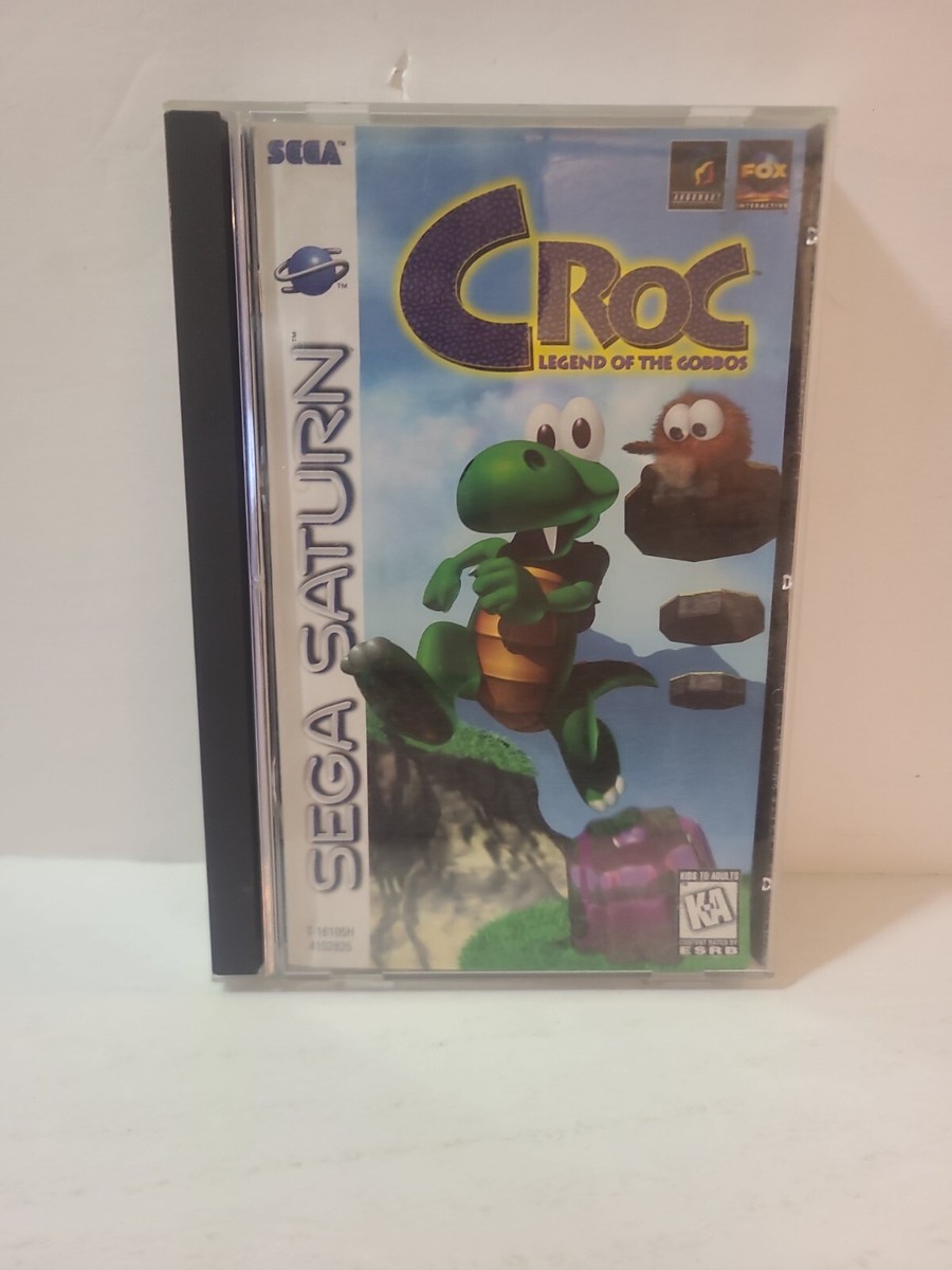 Croc: Legend of the Gobbos (Sega Saturn, 1998) Complete With RaRe