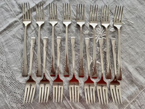 1881 ROGERS ONEIDA LTD Silver Plate Flatware Set PROPOSAL EXCELLENT 50 Pieces - Picture 3 of 10