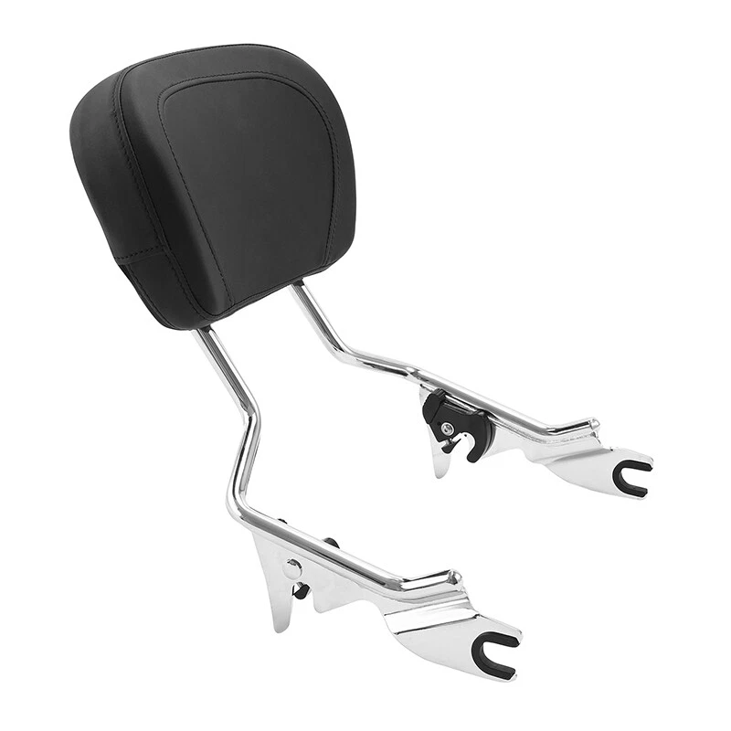 Respaldo desmontable Sissy Bar apto para Harley Touring Street Road Glide 2009-2025 Foto 4 de 4
