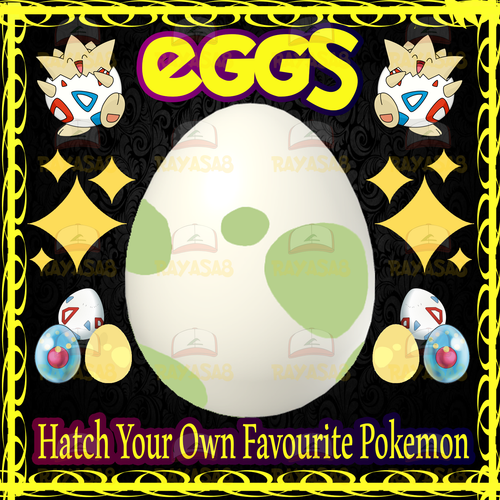 🌟Custom Eggs Pokemon Scarlet and Violet SWSH BDSP🌟 eBay