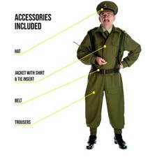 Preços baixos em Segunda Guerra Mundial Poliéster Fantasias Para