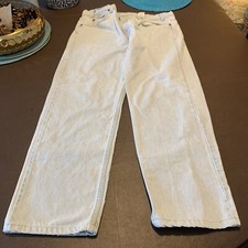 Vintage Levis Orange Tab 505 Straight Leg Blue Jeans 38x30 28 Made In USA