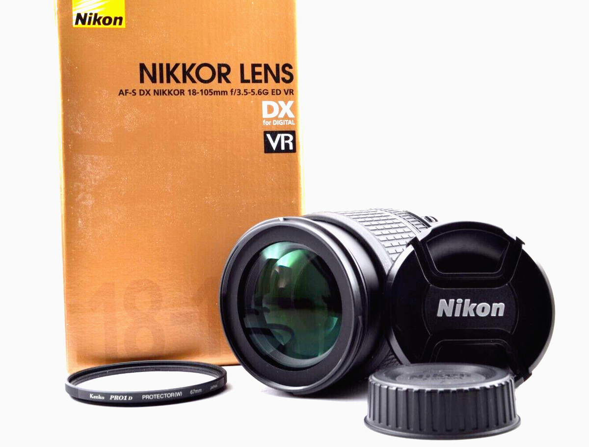 Top Mint】Nikon DX AF-S NIKKOR 18-105mm f/3.5-5.6G ED VR