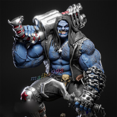 DC Lobo 3D Printing GK Figure Model Kit Unpainted Unassembled Garage Kit 1/8 1/6