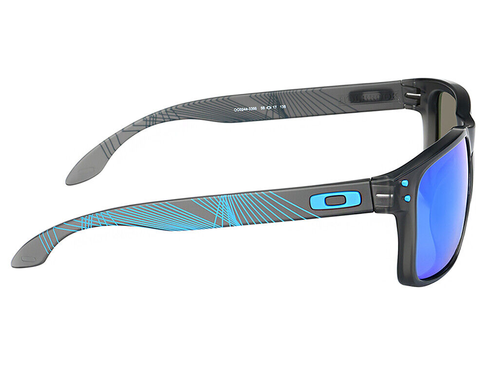 Oakley Holbrook Aero Grid Sunglasses OO9244-3356 Grey Smoke Oakley Holbrook Aero Grid Sunglasses OO9244-3356 Grey Smoke
