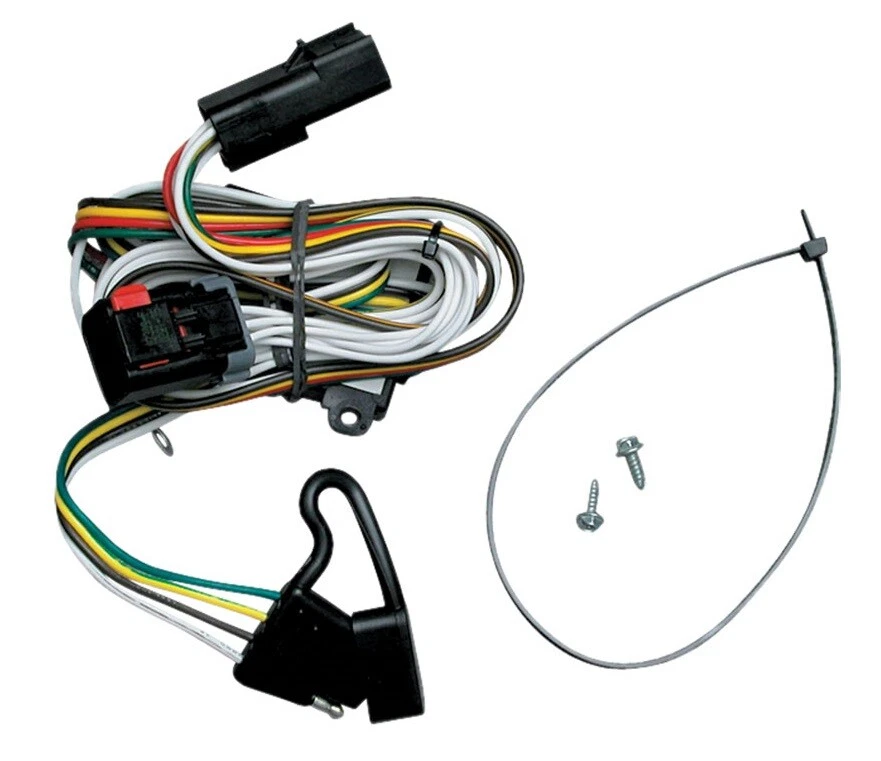 Enganche de remolque para 96-00 Chrysler Town Country Dodge Grand Caravan con cableado Foto 3 de 4